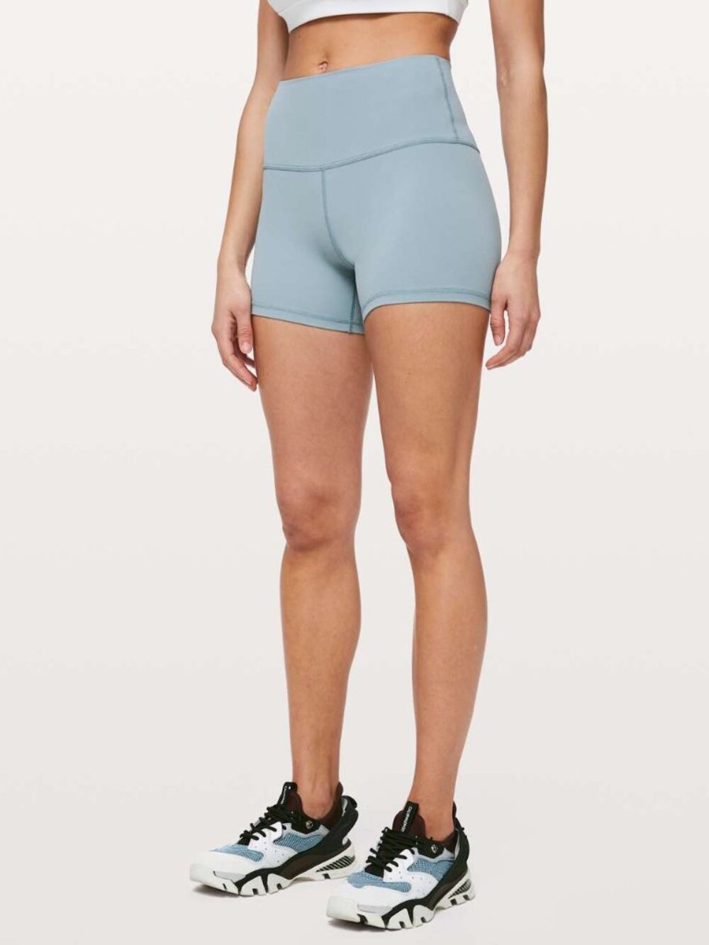 Lululemon Blue HR Align Shorts 4"